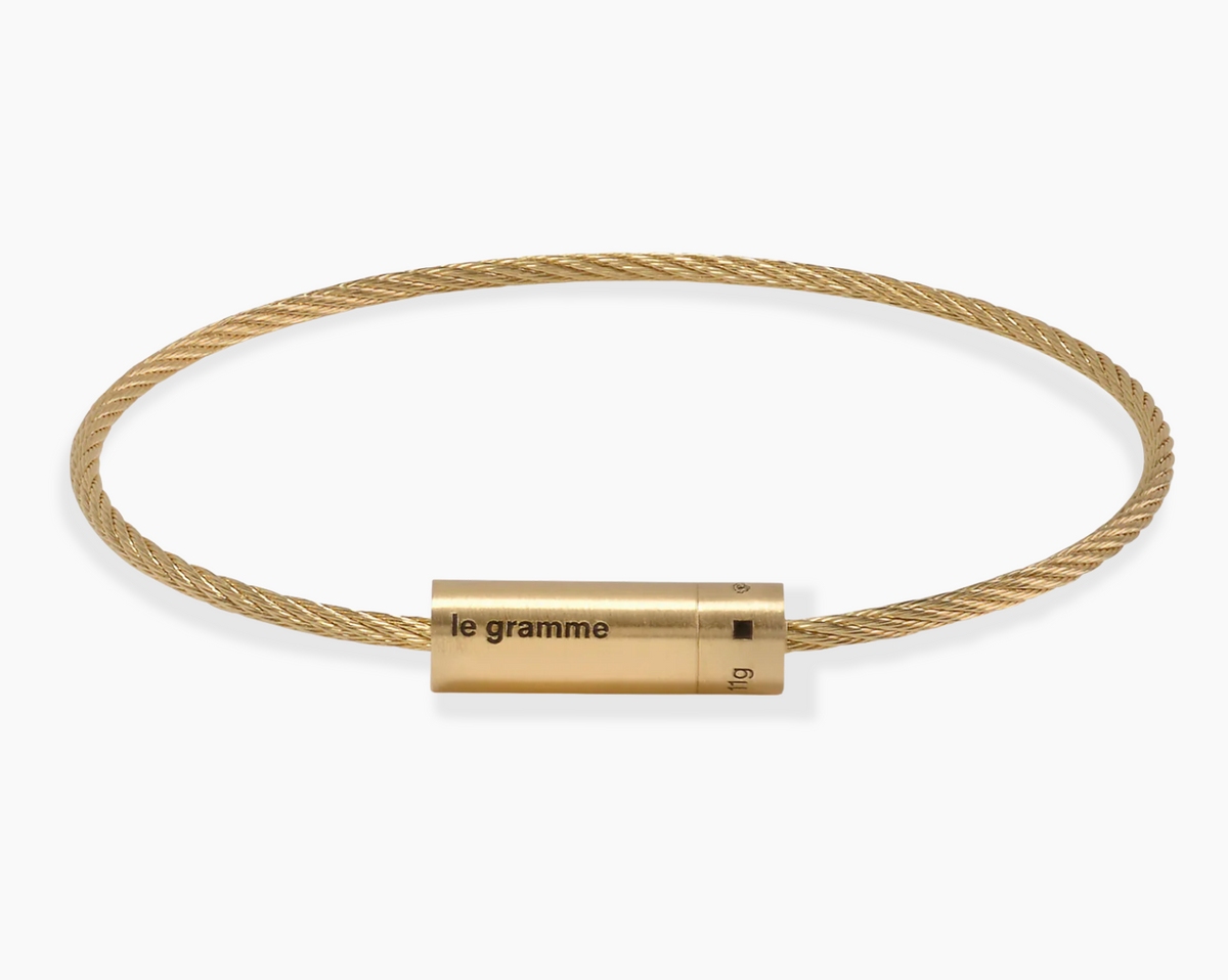 cable bracelet le 11g – le gramme