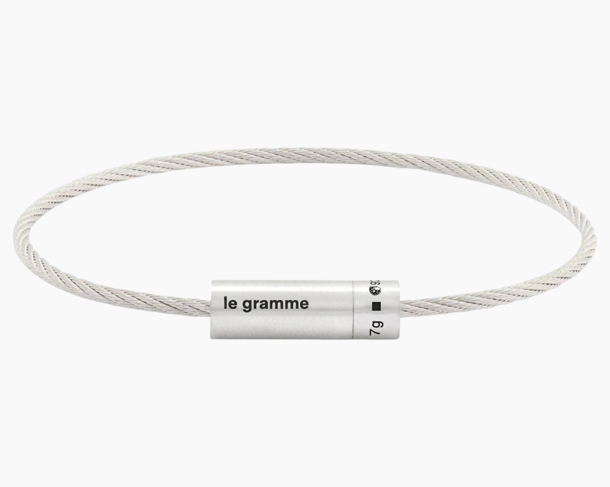 cable bracelet le 7g – le gramme