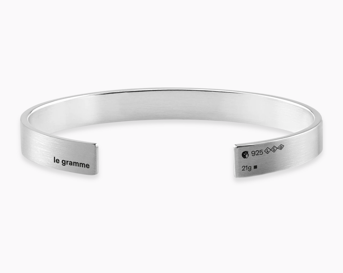 Le Gramme Le 21g リボン ブレスレット ribbon bracelet 21g – le gramme