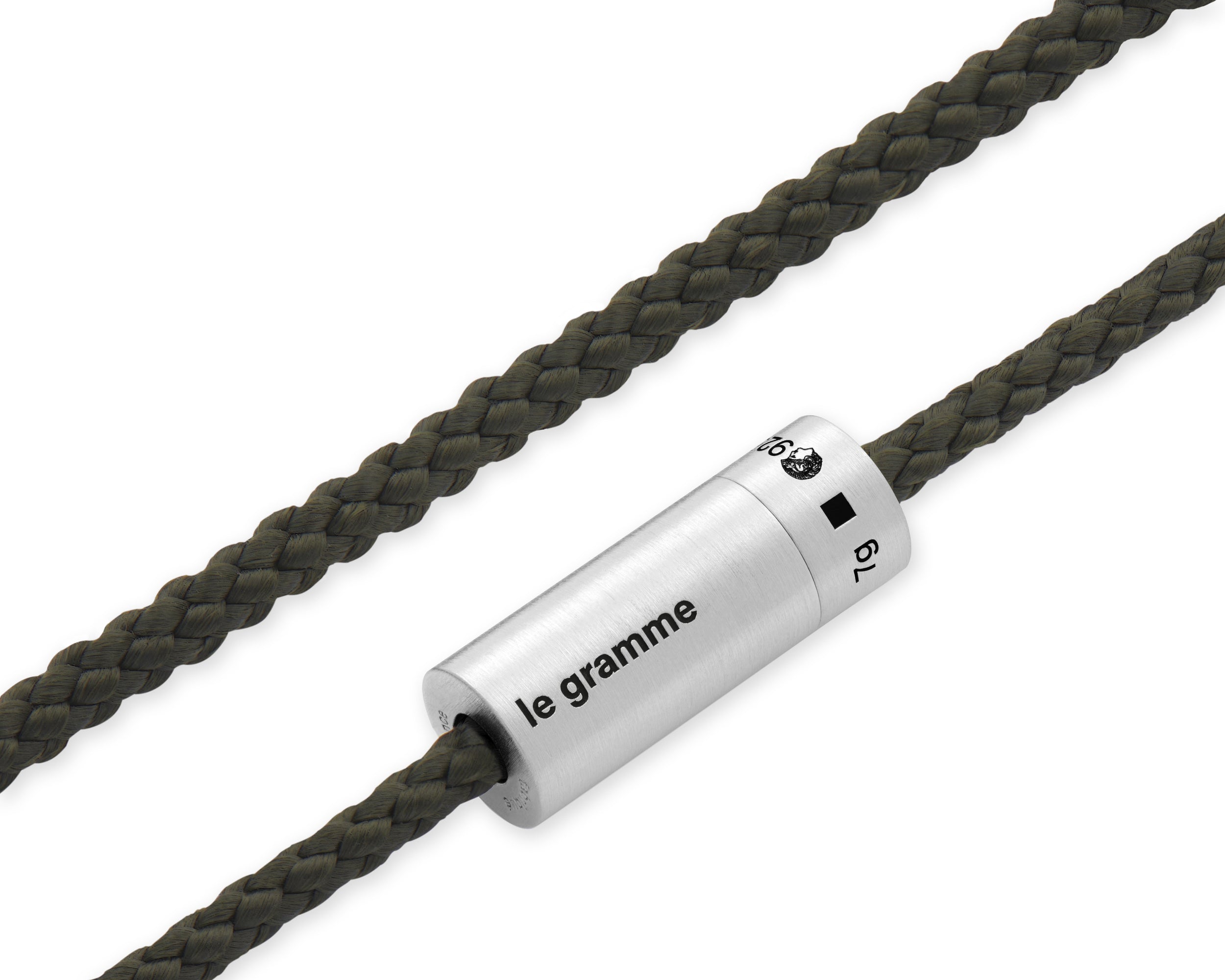 bracelet câble nato kaki le 7g