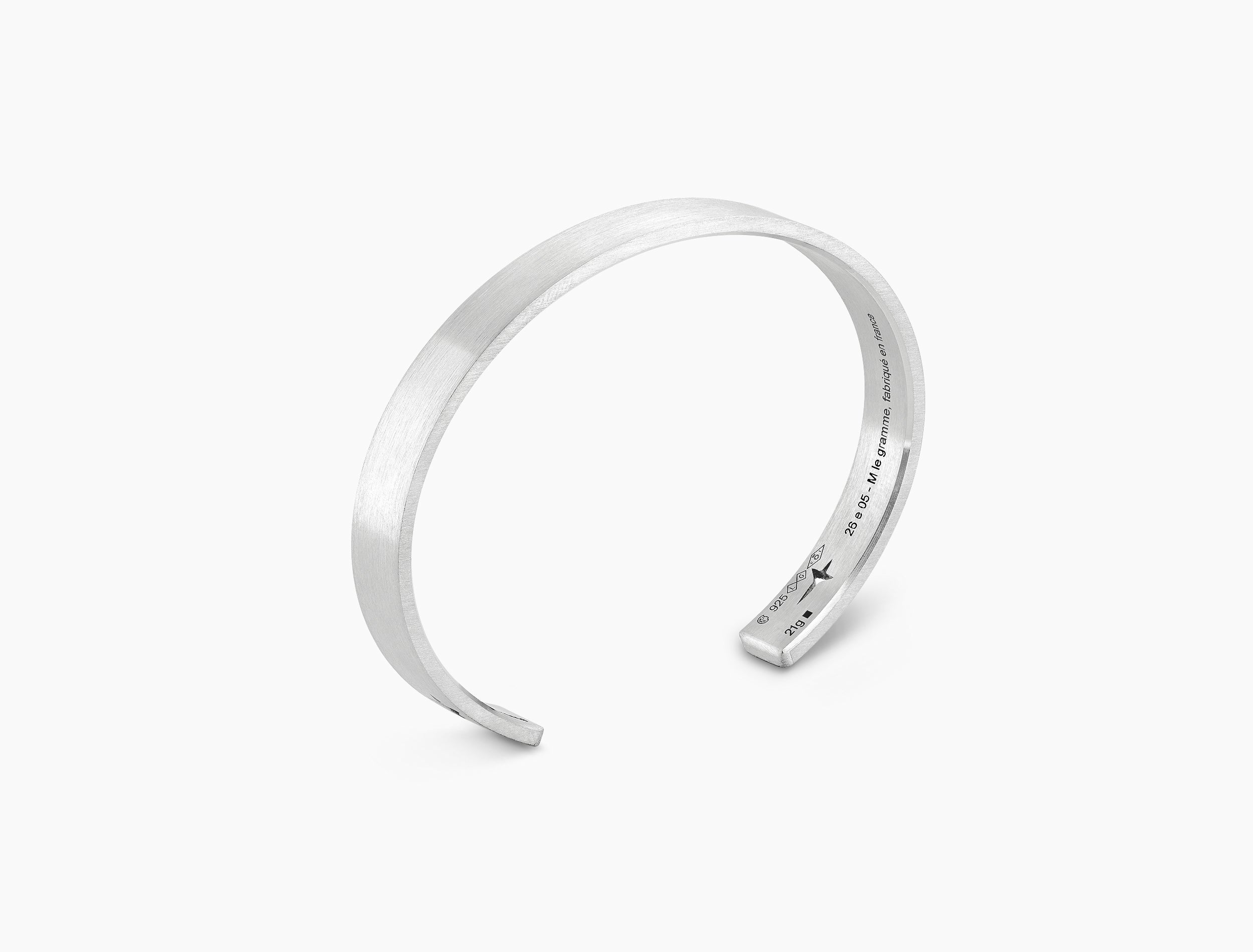 perforated ribbon bracelet le 21g le gramme x La Patrouille de France