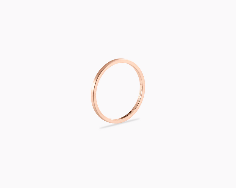 bague ruban 1,4mm la 2g