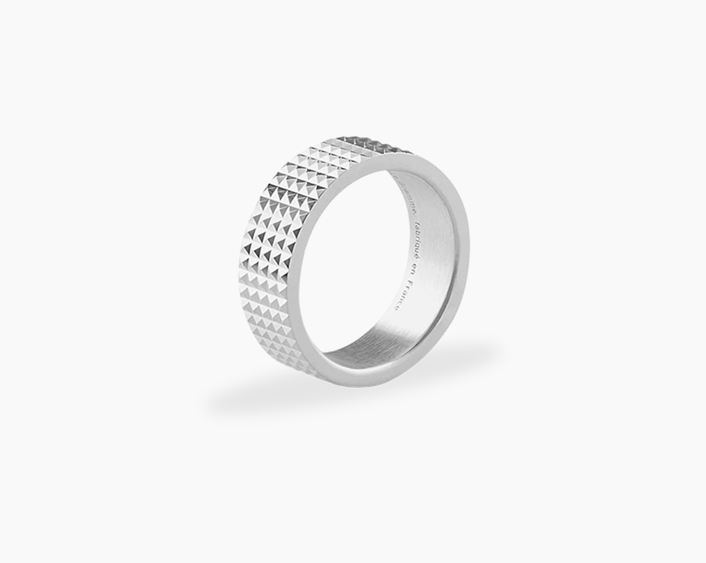 bague ruban guilloché la 11g