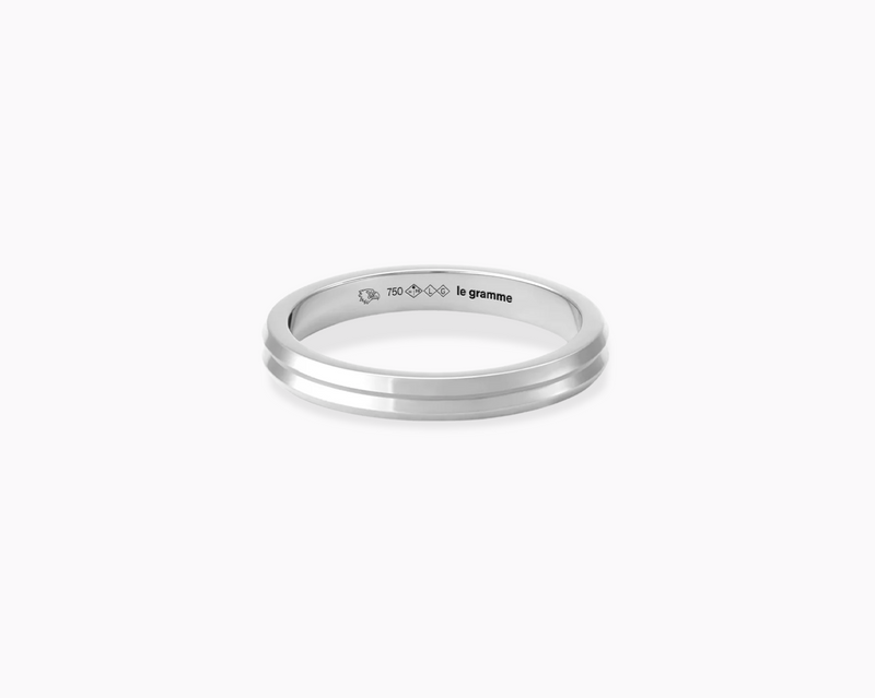 bague ruban guilloché la 4g