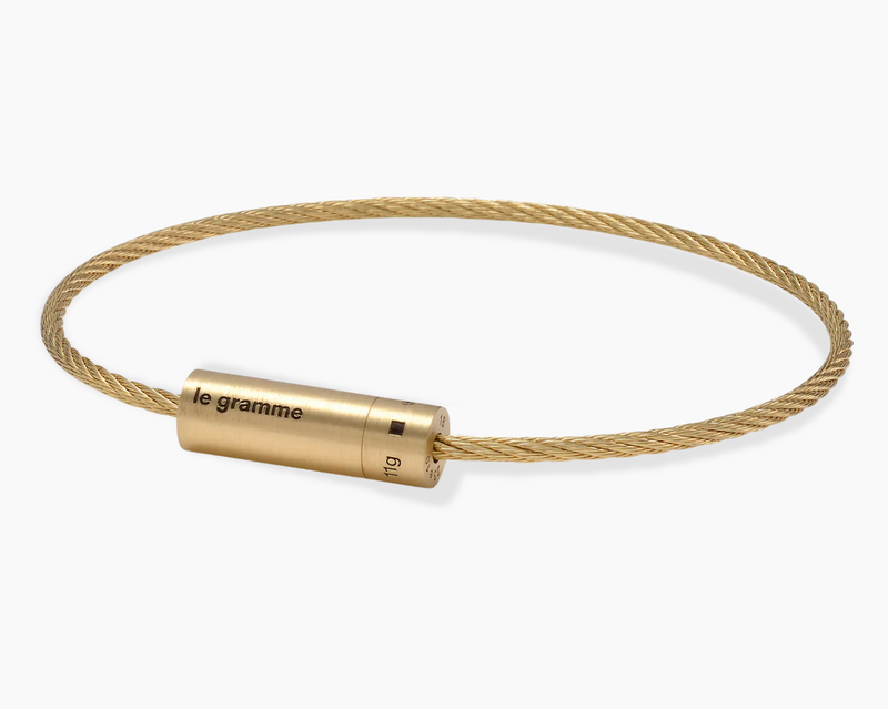 bracelet câble le 11g
