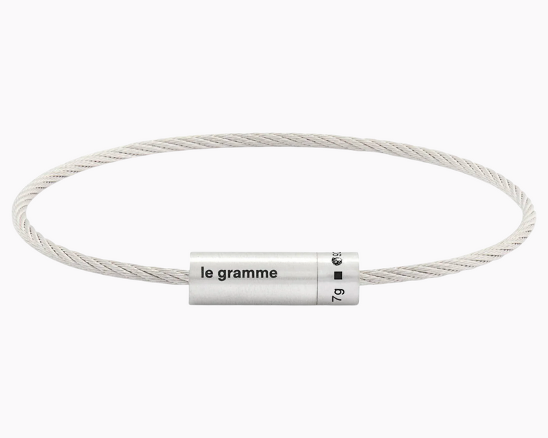 cable bracelet le 7g