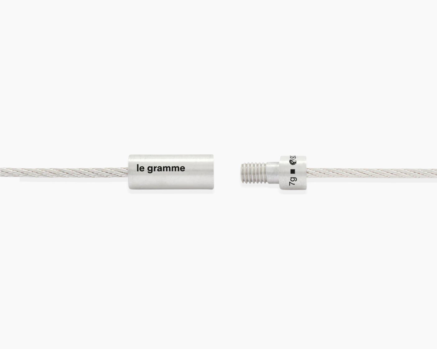 cable bracelet le 7g