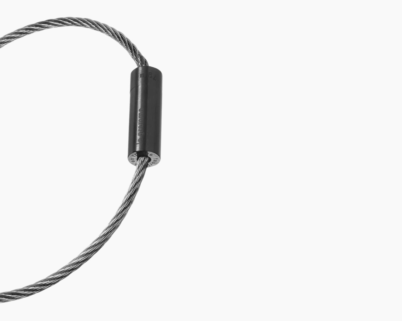 cable bracelet le 7g