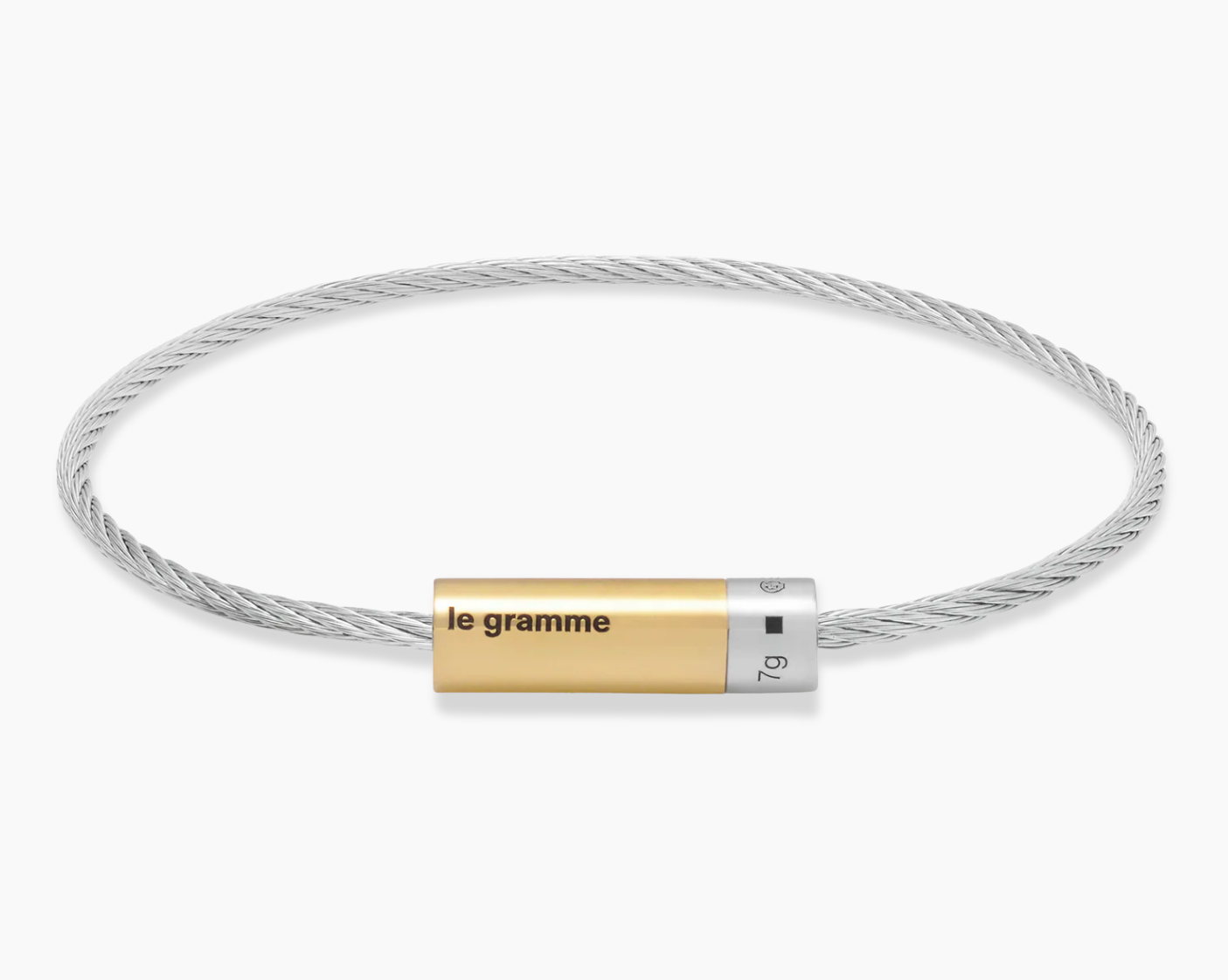 cable bracelet le 7g