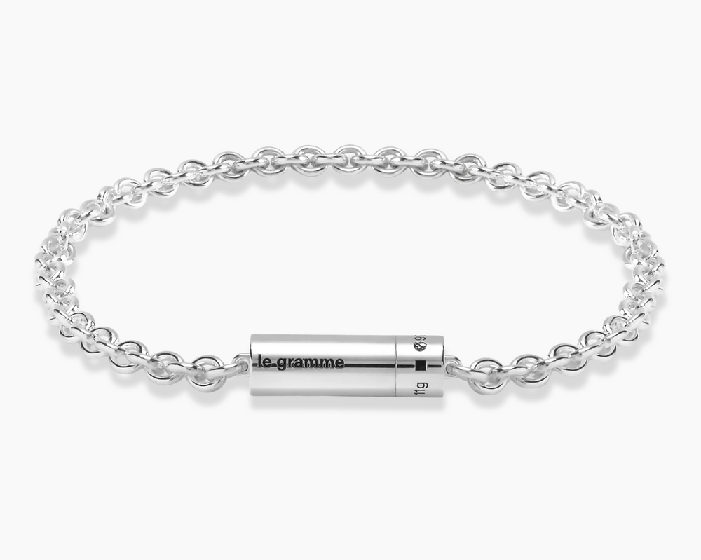 men's cable bracelets le gramme men's cable bracelets le gramme