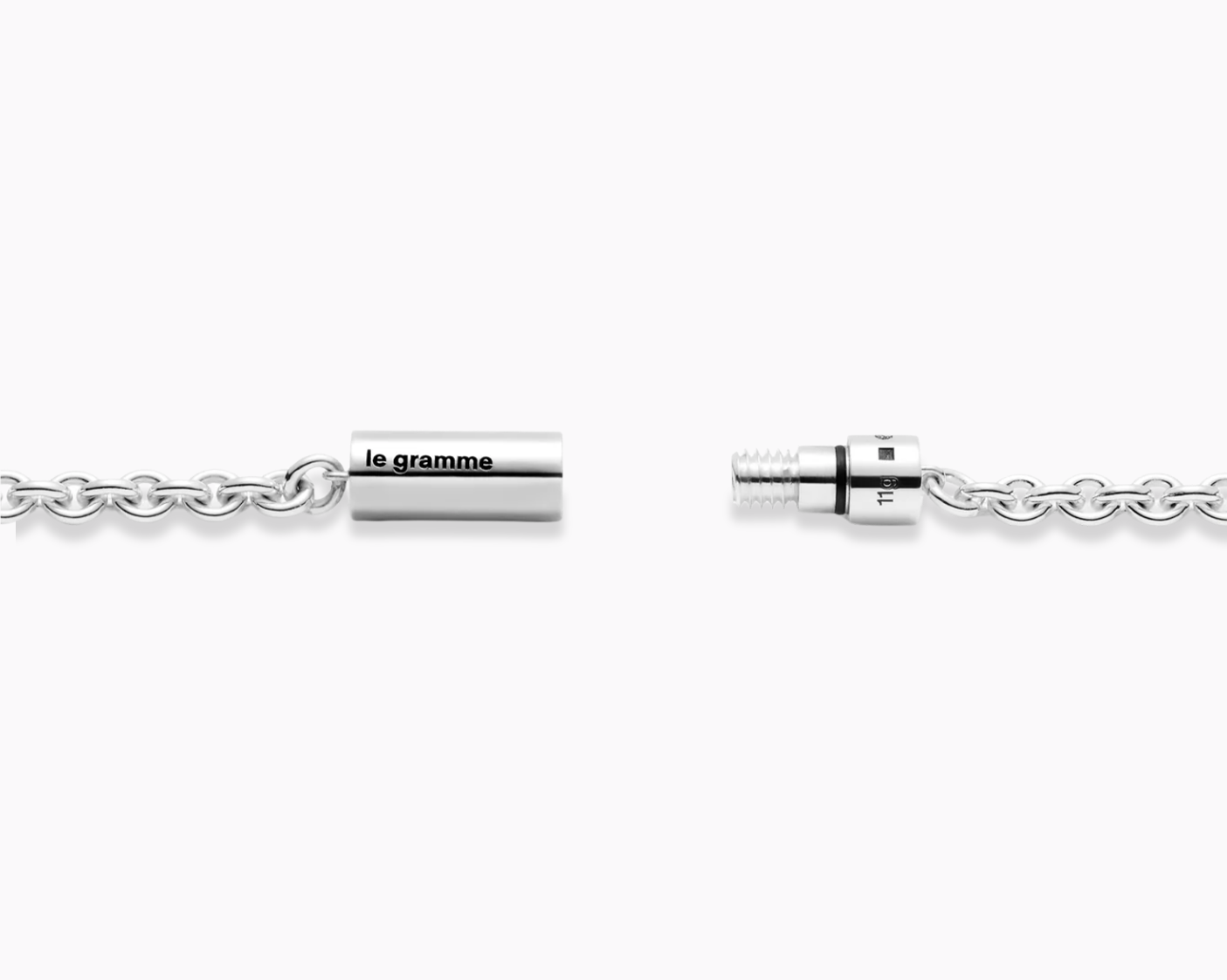cable bracelet on chain le 11g