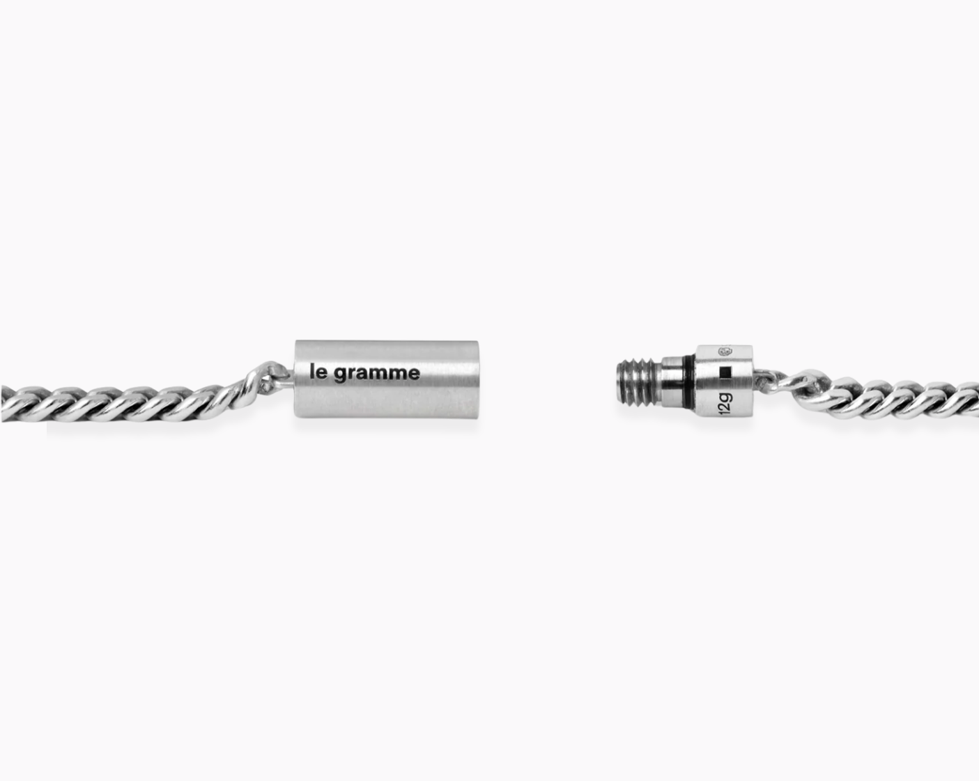cable curb bracelet le 12g