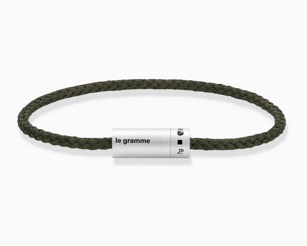 orange nato cable bracelet le 7g – le gramme