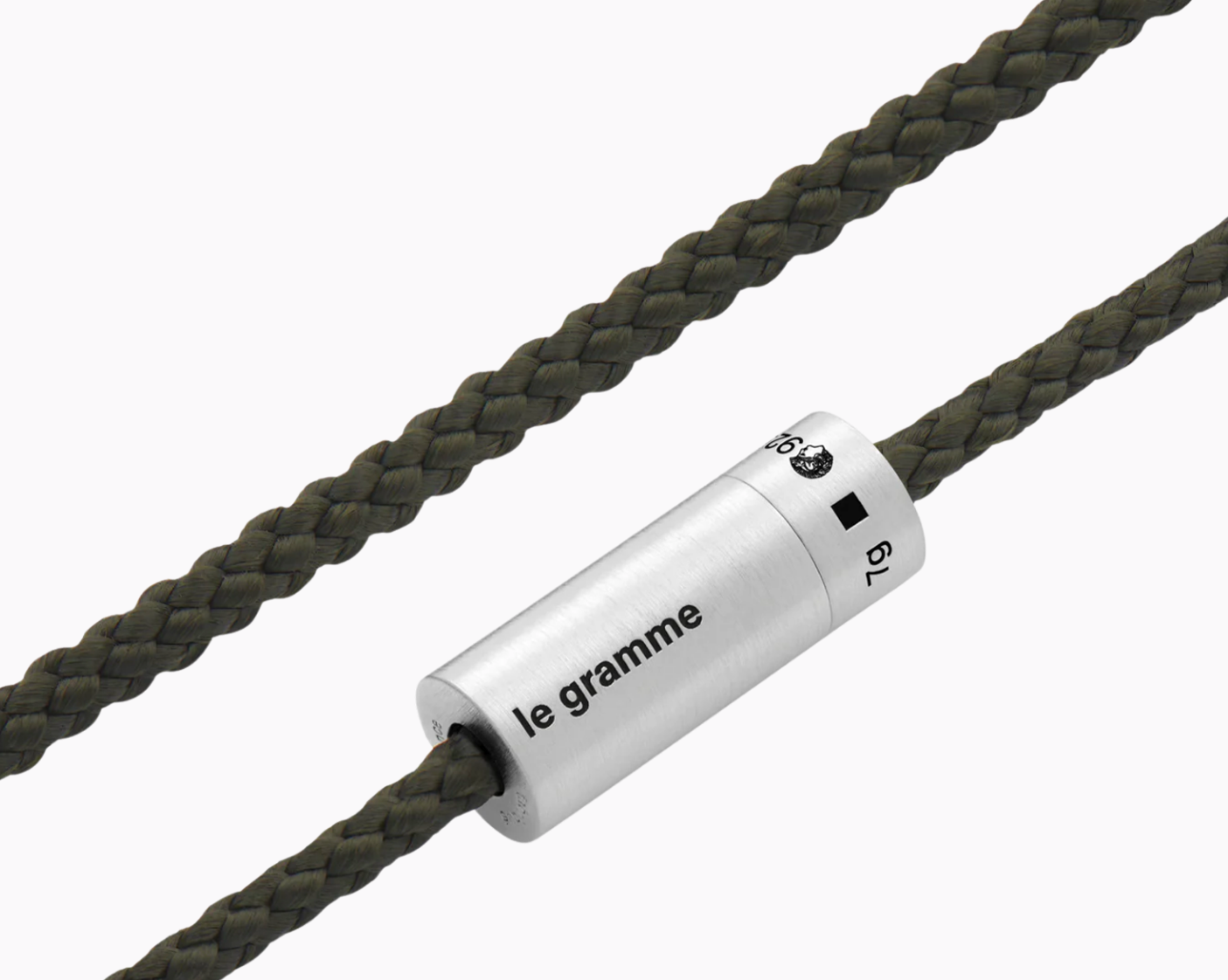 bracelet câble nato kaki le 7g
