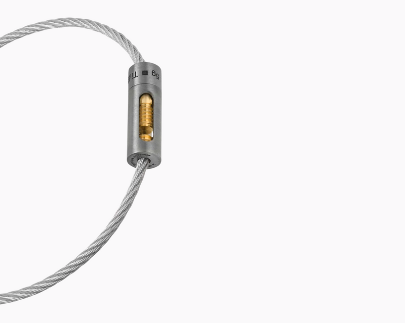 bracelet câble perforé le 5g