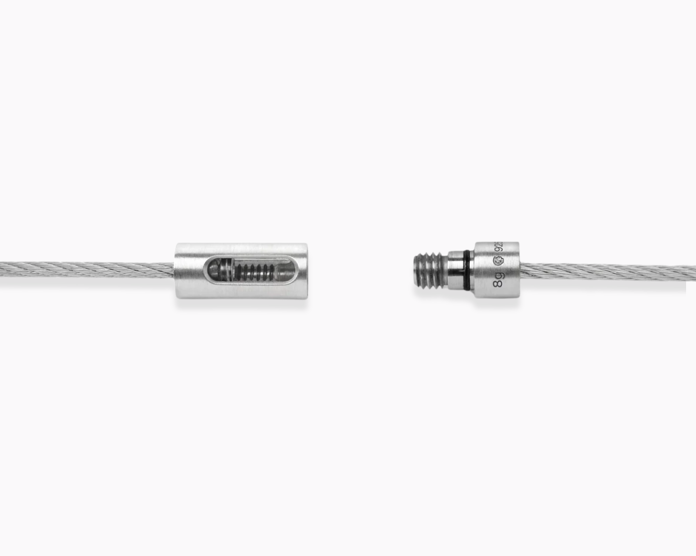 perforated cable bracelet le 8g