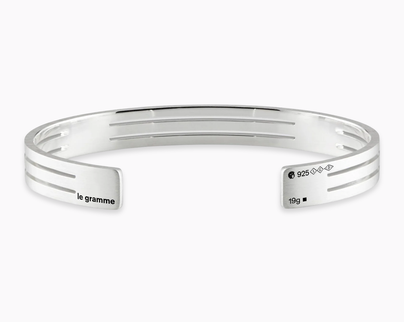 perforated ribbon bracelet le 19g