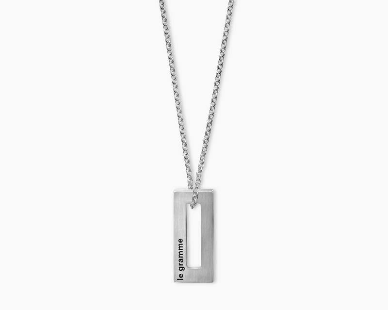 collier rectangle le 1,5g