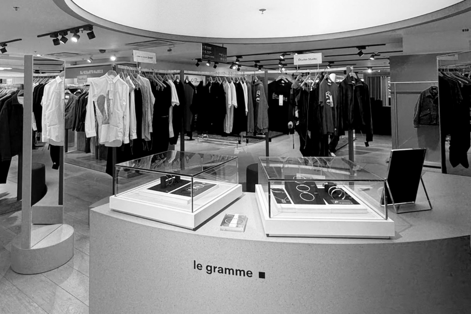 Le Gramme | galeries lafayette homme, 2ème étage, 40 boulevard haussmann, 75009 paris