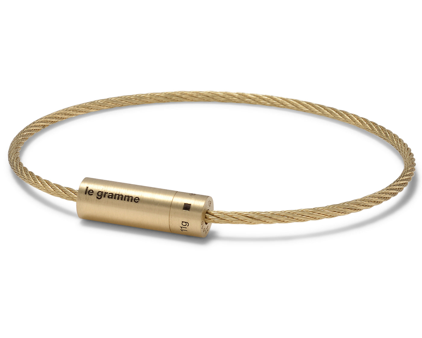 cable bracelet le 11g