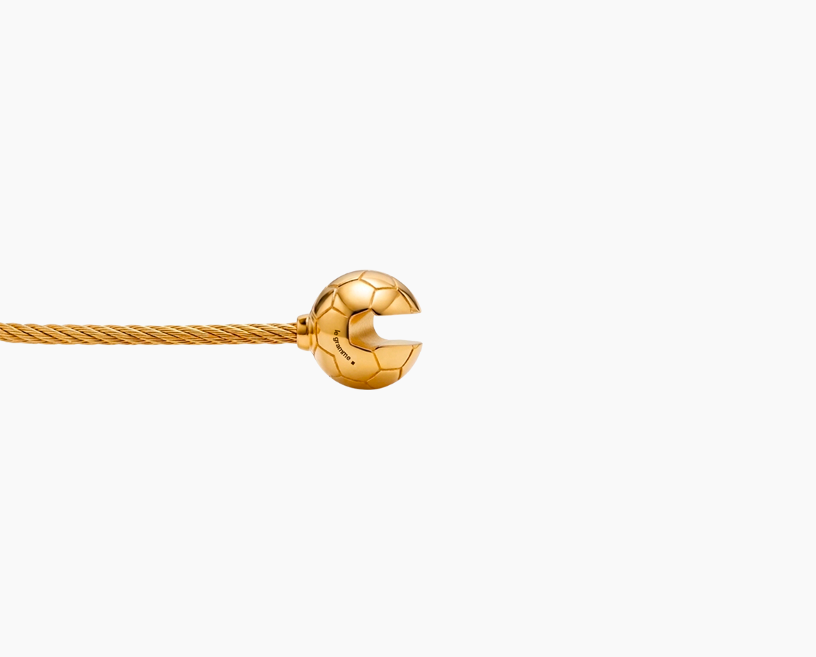 football câble bracelet le 21g