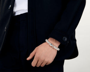 entrelacs bracelet le 103g
