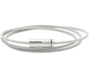 triple turn cable bracelet le 11g