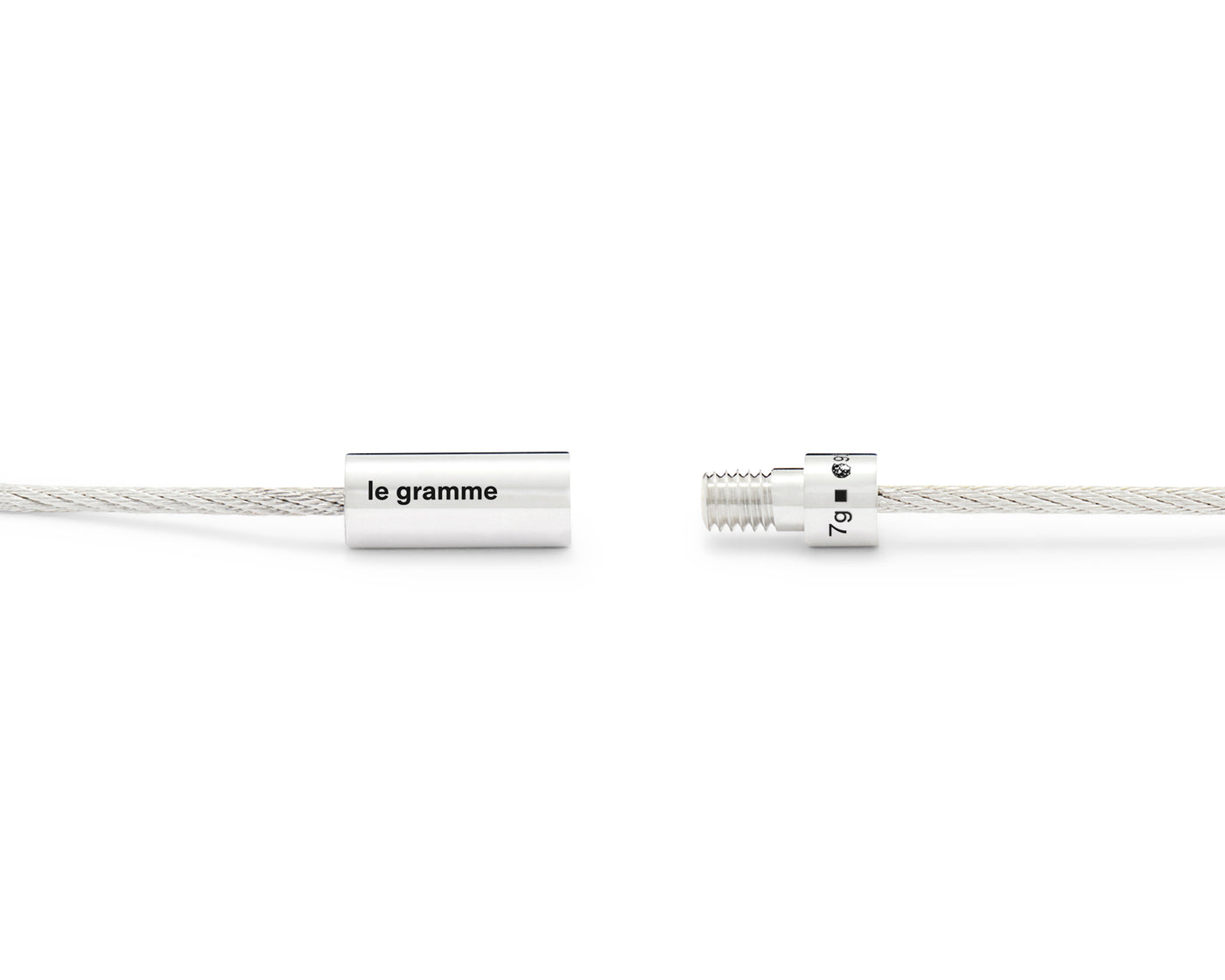 kids cable bracelet le 7g
