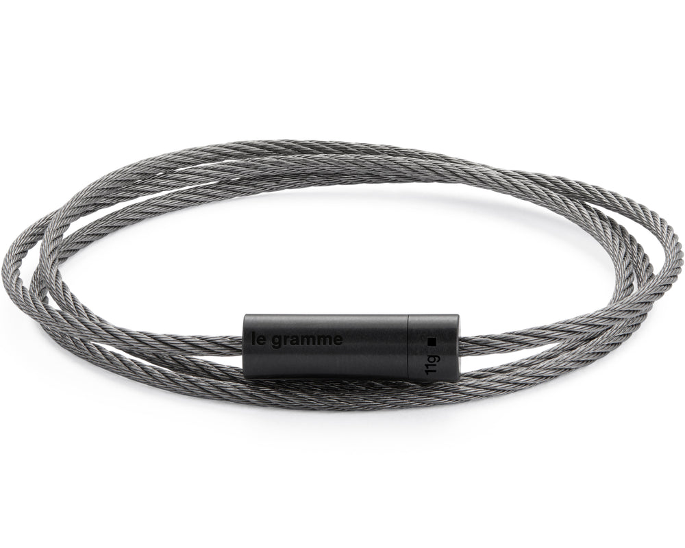 triple turn cable bracelet le 11g